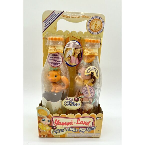 Yummi Land Soda Pop Girl Doll Oriana Orange Creme Holly Honey Husky NIB Damaged - Picture 1 of 7